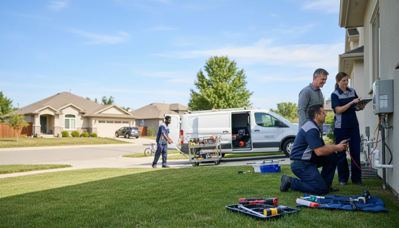 Tankless water heater service in Bartlett, IL